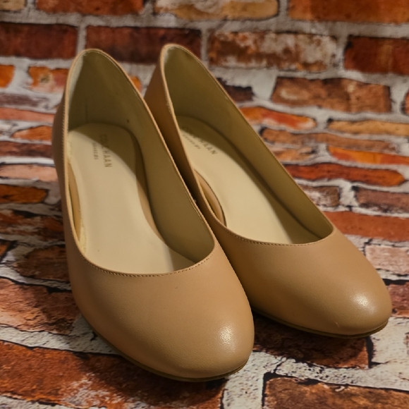 Cole Haan Tan Women's Heels - Picture 1 of 8